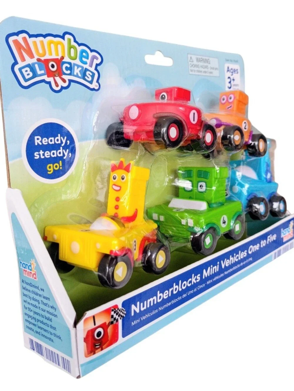 Numberblocks Mini Vehicles One to Five • Counting Toy by hand2mind
